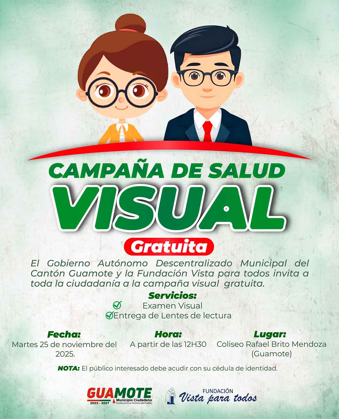 CONVOCATORIA CAMPAÑA VISUAL