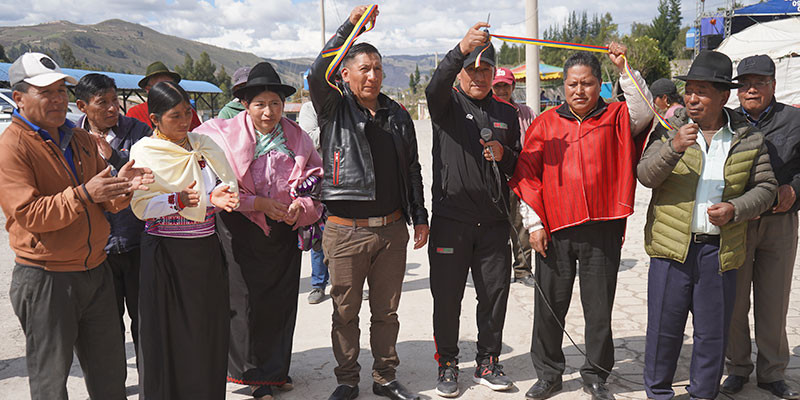 INAUGURACIÓN DE OBRAS EN SANTA LUCIA BRAVO