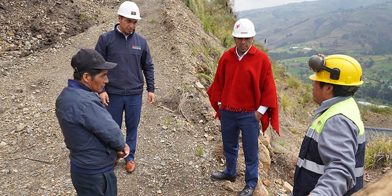 INSPECCIÓN PARA EL LASTRADO VIAL EN TELAN LAS PLAYAS