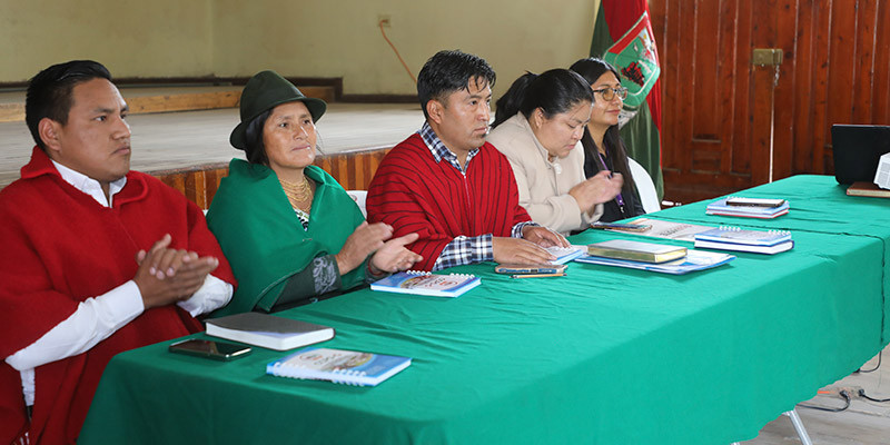 SESIÓN ORDINARIA DEL PARLAMENTO INDÍGENA Y POPULAR DEL CANTÓN GUAMOTE