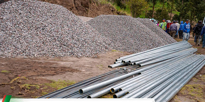ENTREGA DE MATERIALES PARA CERRAMIENTO DE CEMENTERIO GOZOY SAN LUIS 